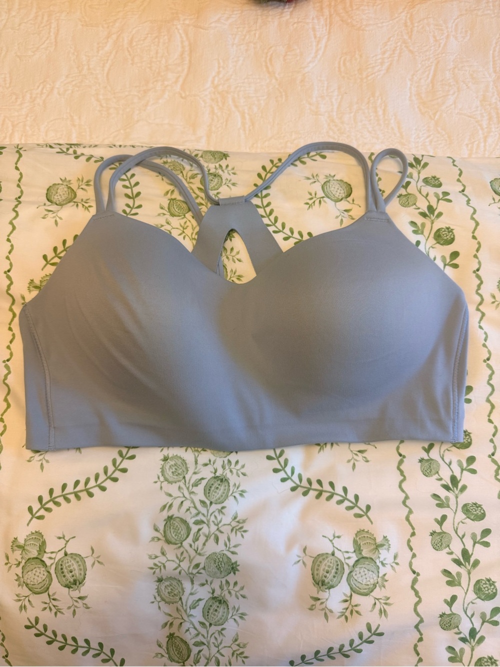 Women's sports bra in Light Blue - Comfortable Everyday Support